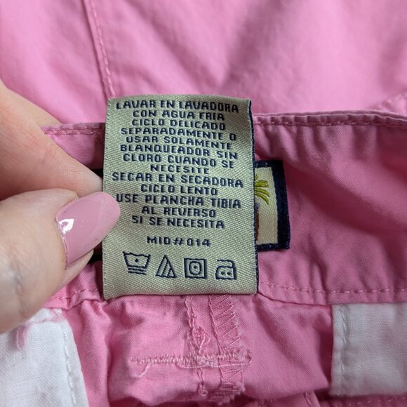 Caribbean Joe Pink Cropped Cargo Pants with Adjustable Length Size 8 - Picture 8 of 14